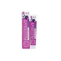 Зубная паста PRESIDENT Ягодный микс (с 6-ти лет), 70 г