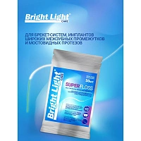 Зубная нить Bright light superfloss (50 штук)