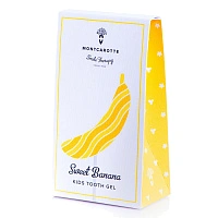 Зубной гель Montcarotte Kids Tooth Gel со вкусом банана, 30 мл