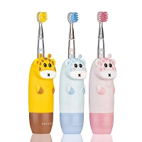 Электрическая зубная щетка Revyline RL 025 Baby Розовая - изображение 9