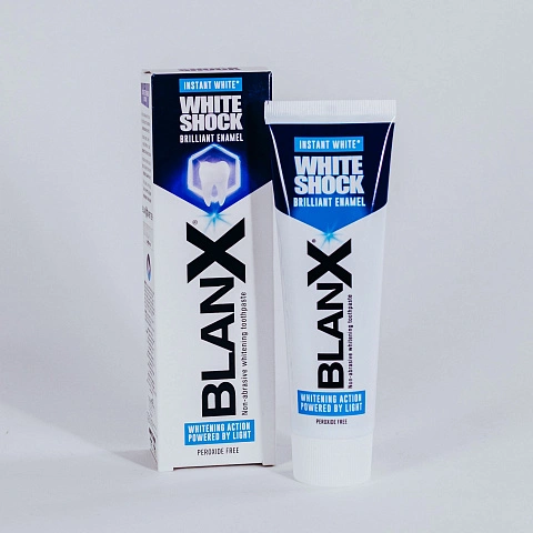 Зубная паста Blanx White Shock 75 мл - изображение 8