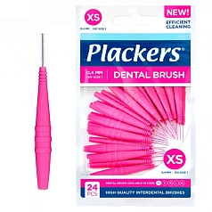 Набор ёршиков Plackers Dental Brush XS (0,4 мм), 24 шт