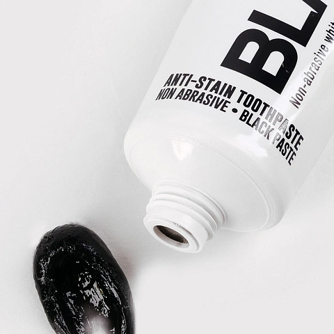 Зубная паста Blanx Black с древесным углём, 75 мл - изображение 3