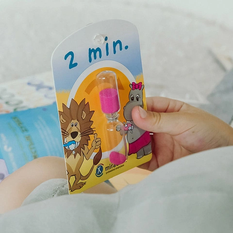 Песочные часы для контроля времени чистки miradent - изображение 3