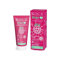 Зубная паста R.O.C.S. Kids Малиновый смузи (от 3 до 7 лет), 45 гр - изображение 1