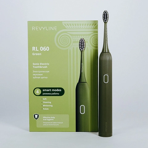 Электрическая зубная щетка Revyline RL 060 Зелёная - изображение 2