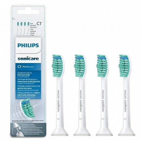 Philips Sonicare HX6014/07 для удаления налёта ProResult, 4 шт - изображение 1