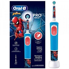 Электрическая зубная щетка Oral-B Vitality Kids D103 Spiderman