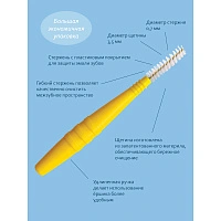 Набор ёршиков Plackers Dental Brush L (0,7 мм), 24 шт