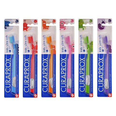 Зубная щетка CURAPROX 5500 Kids ultrasoft (c 4 до 12 лет) - изображение 4