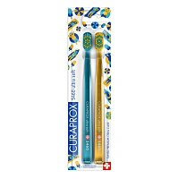 2 зубные щетки CURAPROX 5460 Ultrasoft Duo Summer Edition 2022