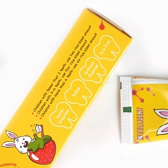 Зубная паста Intelligent Natural Enzymes Children со вкусом клубники (с 6 мес), 40 г