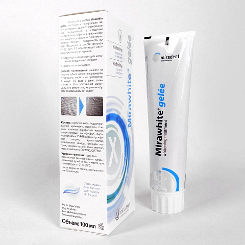 Отбеливающий гель miradent Mirawhite Gelee, 100 мл - изображение 5