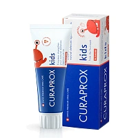 Зубная паста CURAPROX Kids Zero со вкусом клубники, 60 мл - изображение 1