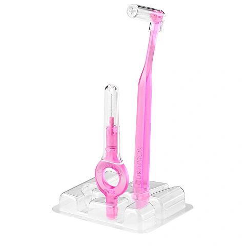 Набор ёршиков с держателем Curaprox CPS 08 (0,8 мм), 5 шт - изображение 4