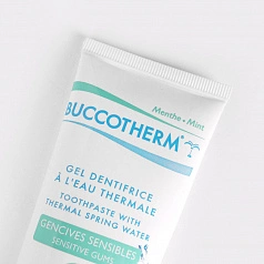 Зубная гель-паста BUCCOTHERM для чувствительных десен с фтором, 75 мл