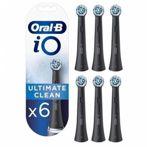 Braun Oral-B iO RB Ultimate Clean Black (6 шт.) - изображение 1