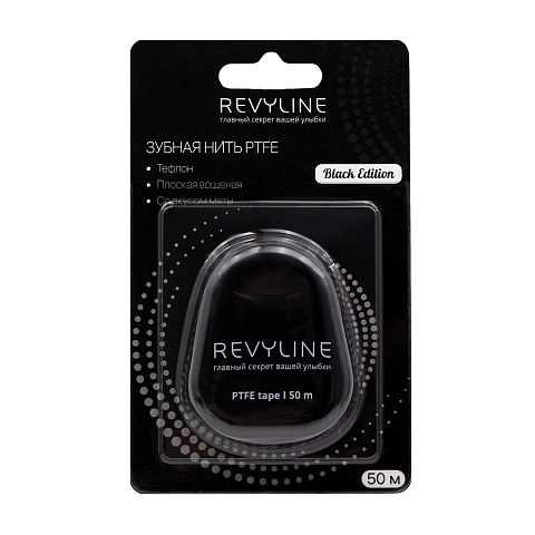 Зубная нить Revyline PTFE Black Edition, 50 м - изображение 6