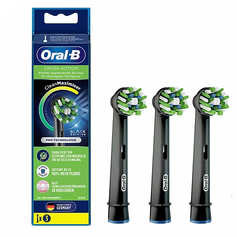 Braun Oral-B CrossAction EB50BRB Black (3 шт.) - изображение 1