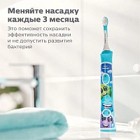 Philips Sonicare HX6034/33 для детей от 3-6 лет For Kids, 4 шт - изображение 5
