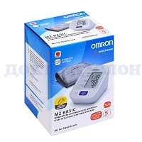 Тонометр OMRON M2 Basic (HEM-7121-ARU) с адаптером