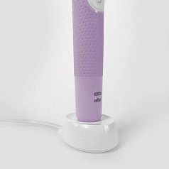 Набор из двух электрических зубных щеток Oral-B Vitality Pro X Clean (Чёрная, Лиловая)