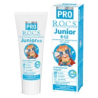 Зубная паста R.O.C.S. PRO Junior Сливочный пудинг (от 6 до 12 лет) 60 мл