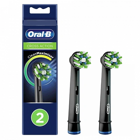 Braun Oral-B CrossAction EB50-2 Black (2 шт) - изображение 1