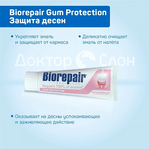 Зубная паста Biorepair Gum Protection Защита десен 75 мл - изображение 3