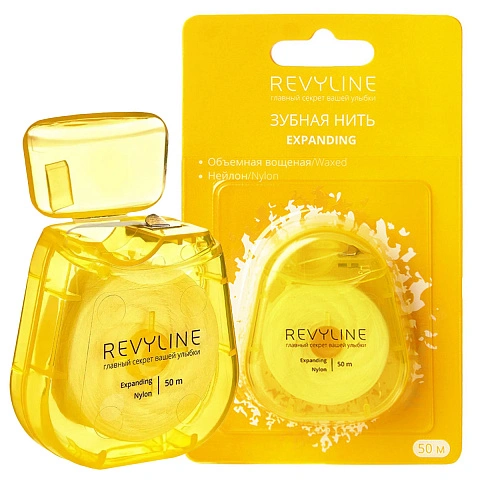 Зубная нить Revyline 840D Expanding floss, 50 м - изображение 1