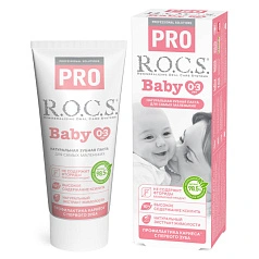 Зубная паста R.O.C.S. Baby Pro (от 0 до 3 лет), 35 мл