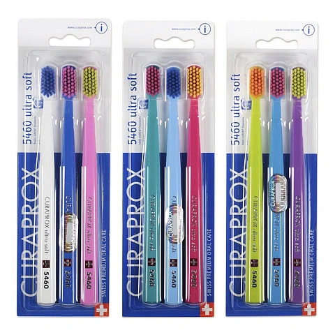 3 зубные щётки CURAPROX 5460 Ultrasoft - изображение 2