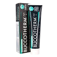 Зубная паста BUCCOTHERM с углем, 75 мл - изображение 1