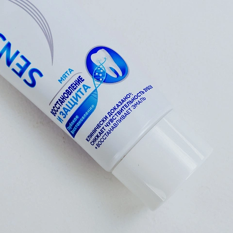 Зубная паста Sensodyne Восстановление и Защита Отбеливающая,75 мл - изображение 7
