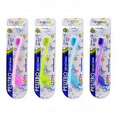 Зубная щетка Pesitro Ultra Soft 7680 Clever (с 3 до 5 лет)