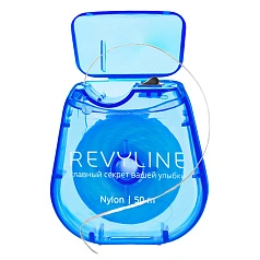 Зубная нить Revyline мята, вощеная, 50 м
