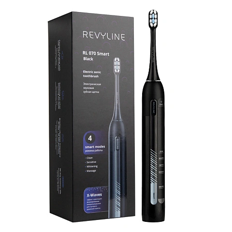 Электрическая зубная щётка Revyline RL 070 Black - изображение 1