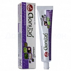 Зубная паста Twin Lotus Herbal Plus Salt С травами и солью, 90 гр