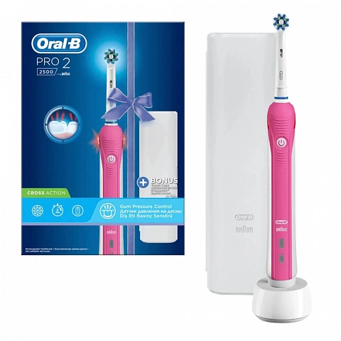 Электрическая зубная щетка Oral-B Pro 2 2500 D501.513.2X - изображение 1