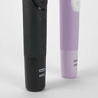 Набор из двух электрических зубных щеток Oral-B Vitality Pro X Clean (Чёрная, Лиловая) - изображение 5