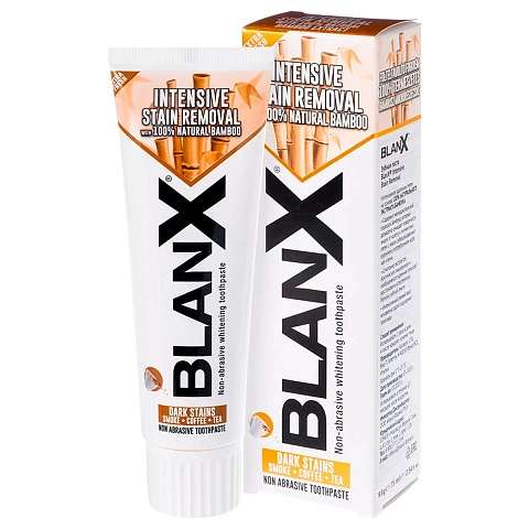 Зубная паста Blanx Intensive Stain Removal для удаления пятен, 75 мл - изображение 1