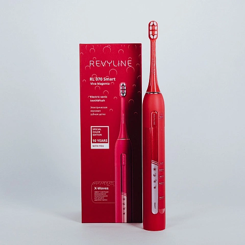 Электрическая зубная щетка Revyline RL 070 Special Color Edition Viva Magenta - изображение 3