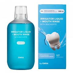 Жидкость для ирригатора Emra Отбеливающая, 500 мл