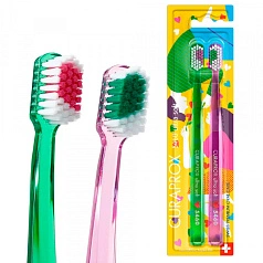 2 зубные щетки CURAPROX 5460 Duo Love 2023