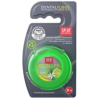 Вощеная нить Splat Dental Floss с бергамотом и лаймом, 30 м - изображение 8