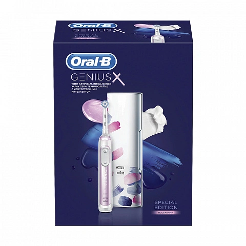 Oral-B GeniusX 20000N D706.513.6X Sensi Blush Pink - изображение 2