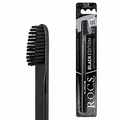 Зубная щетка R.O.C.S. Black Edition
