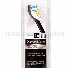 Philips Sonicare HX6064/11 для осветления эмали W2 DiamondClean Standard, 4 шт