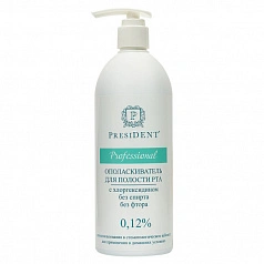 Ополаскиватель President Professional, хлоргексидин 0,12% 500 мл