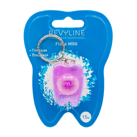Вощеная зубная нить Revyline floss mini, 15 м - изображение 18